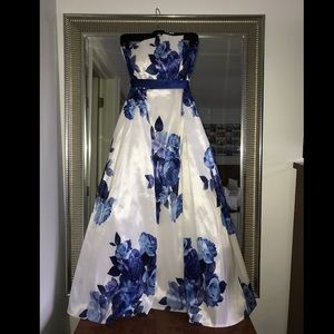 Floral Prom Dress
